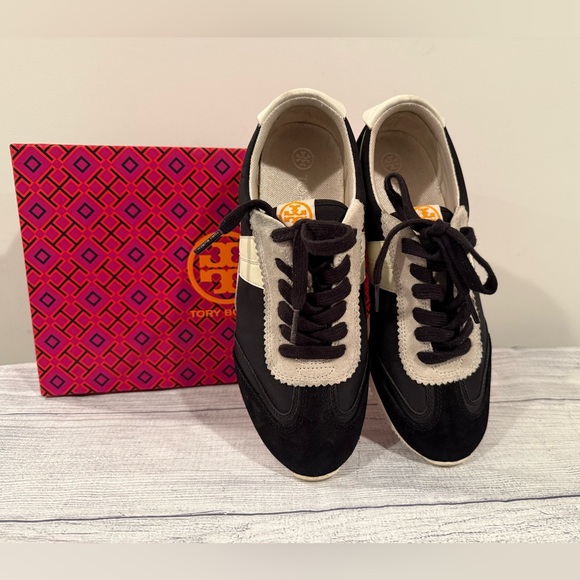 Tory Burch Hank retro runner Sneakers /size 6.5 - Picture 6 of 14